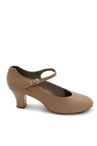 Capezio Women's Student Footlight, Caramel,10.5 M US