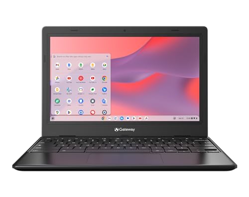 acer Gateway Chromebook 311 CBO311-1H-C1MX Laptop | Intel Celeron N4500 | 11.6" HD (1366 x 768) Display | 4GB LPDDR4X | 64GB eMMC | Wi-Fi 5 802.11ac | Chrome OS | Star Black